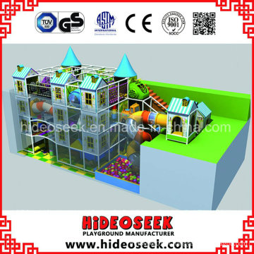 Equipamento de Playground Indoor estilo castelo para venda